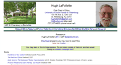 Desktop Screenshot of hughlafollette.com