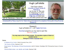Tablet Screenshot of hughlafollette.com